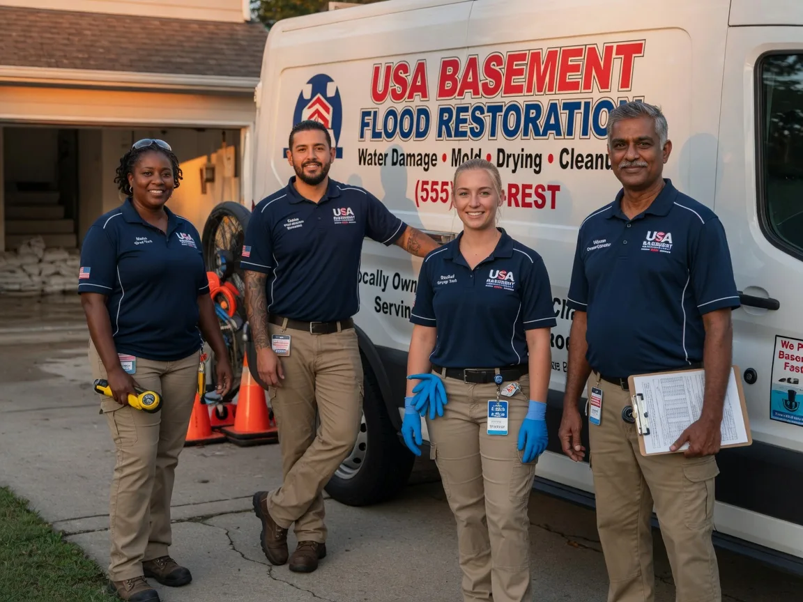 Basement Flood Cleanup company in River Ridge, LA